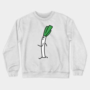 Leek cartoon Crewneck Sweatshirt